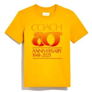 NWT! Coach 80th Anniversary shirt!